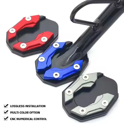 Motorcycle Accessories For YAMAHA N-MAX155 N MAX XMAX 250 125 300 NMAX V2 Stand Enlarge Plate Suppor