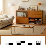 【hj3】 Nordic caosisi1 Module Solid Combination Simple Platform Tv C, Japanese Cherry Wood Furniture,