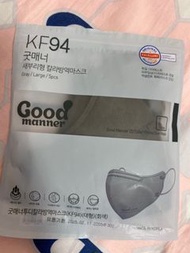 Good manner KF94 口罩 Size L