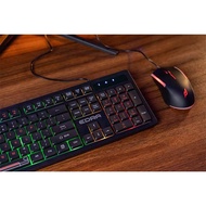 Edra EK506 / EM606 LED Rainbow Keyboard Mouse Set