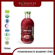 Pomegranate Bilberry 750ml 100% Organic Juice
