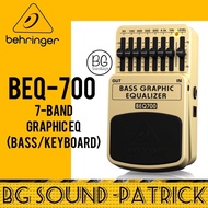 Behringer BEQ700 7-Band Graphic EQ (Bass/Keyboard)