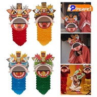 [Perfk1] 1 Piece Lion Material, Chinese Spring Festival, Lion Dance Head,