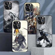 Dark Souls 01 Tempered Glass Phone Case For IPhone 16 15 14 13 12 11 Pro XS Max Plus Mini X XR 8 7 6