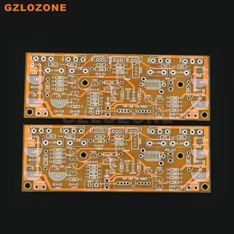 2 CH SYM5-3 High Bias Class AB Power Amplifier Bare PCB Base On Symasym5-3 Amplifier