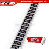 50PCS 2512 SMD Resistor 1W 5% 0.5R 0.5 ohm R500 new original