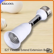 KKGOO LED Lamp Base, Flexible Extension Bulb Socket, Useful E27 to E27 Wall Base Holder Light Base E