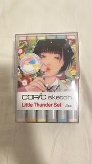 Little Thunder Copic sketch set 門小雷 limited edition special