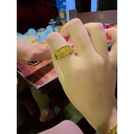 COP 916 / 999 PERSIS BANGKOK GOLD ABACUS RING MEN'S WOMEN'S RING (RING)