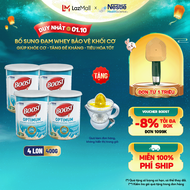 [Tặng Máy Vắt Cam] Bộ 4 Sữa Bột NESTLÉ BOOST OPTIMUM Xuất Xứ Singapore Bổ Sung Dinh Dưỡng Giúp Cải T