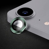 iPadPro Mini7 Mini6 1-2Pcs 3D Spiral CD Pattern Metal Aluminum Alloy Camera Lens Tempered Glass Film