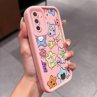Casing hp for Samsung A17 4G A17 5G M17 5G F17 5G Case AnimalBINTANG Silicone Case Cesing Soft Textu