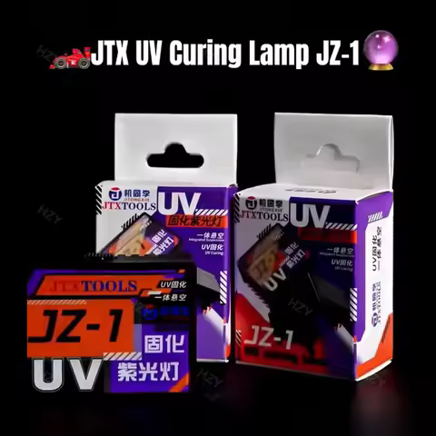 JTX JZ-1 Mini UV Curing Lamp High Power Fast for Mobile Phone PCB Circuit Board Repair OCA Optical S
