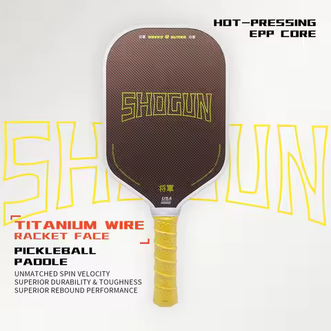 Pickleball Paddle BNB Shogun EPP Foam Core Titanium Wire Surface 16mm Lightweight USAPA Approved for