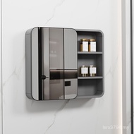 Bathroom Mirror Mirror Cabinet Mirror Moisture-Proof Bathroom Dressing Mirror Storage Cabinet Locker