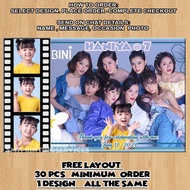 ATM size Personalized Ref Magnet BINI THEME Giveaway Magnets for Birthday Debut