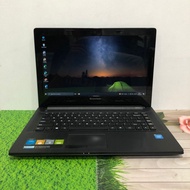 Laptop bekas murah Lenovo G40 Core i3 ram 4gb hdd 500gb 14" siap pakai
