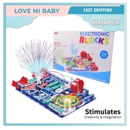 Science Kit Toy Snap Circuits Electronic Blocks STEM Physics Educational Project Mainan Projek Sains