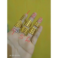 Brass coin ring