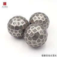 Manufacturer Metal 100-Sided Dice Dungeon And Dragon DND Crue COC Running Group Number D100
