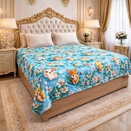 Cool Summer Ice Summer Blanket with Natural Patterns, Soft, Cool.