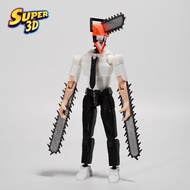 dummy 13 action figure t13 action figure lucky 13 action figure 3D Printing Chainsaw Man Figure Luck