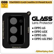 Tempered Glass Camera Oppo A5 A5i A5X A5i Pro Anti-Scratch Camera Frame 3D Full Cover