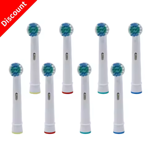 Brush Heads For Oral-B Electric Toothbrush Fit Advance Power/Pro Health/Triumph/3D Excel/Vitality Pr
