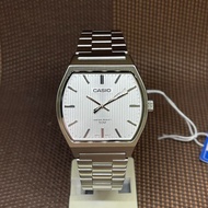 Casio MTP-B140D-7A Stainless Steel White Analog Quartz Classic Dress Men's Watch