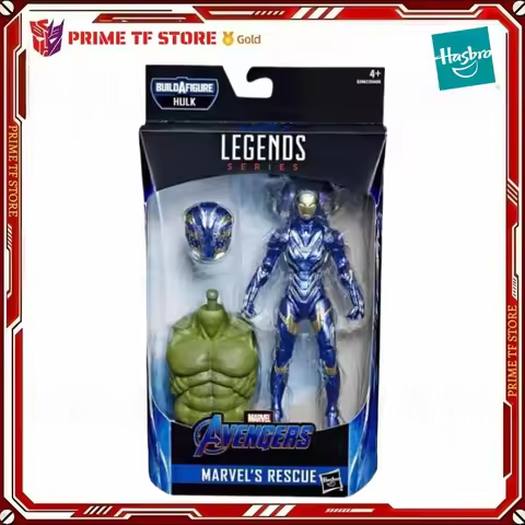 【Hot Sales】Original Hasbro Marvel Legends Series MARVEL Avengers RESCUE Anime Figures Collection Toy