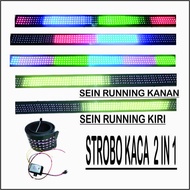 1 set strobo kaca 2 ini 1 sein 12v pickup caarry granmax l300 elf traga