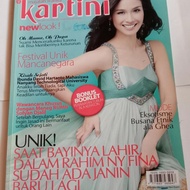 Majalah Wanita Kartini Mei 2009 cover model Marsha Timothy