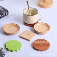 Styling Burger Wooden Wooden Insulation Pad Coaster Magnetic Ready Stock Burger Coaster Fun Burger C