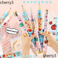 CHERRY Giant Wooden Pencil, Capibara/Puppy With Eraser Giant Pencil, Creative 33.5cm Big Pencil for 