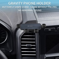 Suitable for 15-18 Ford Raptor F-150 Car Phone Holder Air Outlet with Bright Clause F-150 Dedicated