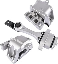 3Pcs Engine Motor and Transmission Mount Kit Replacement# A6929 A6935 A6930 1J0199262BF 1J0199851AA 