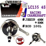 LC135 4S AUTO RACING CRANKSHAFT JET 4MM JET 6MM ROD LEO（AUTO）