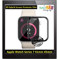 [Apple watch Series 7 41mm 45mm ] [3D] Extreme 3D hybrid polymer film Screen Protector [Anti Shock]