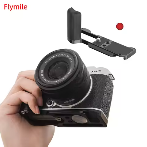 Camera Grip L-Shape Mount PlateFor FUJIFILM X-M5 Camera Hand Grip Aluminum BaseL-Bracket Camera Acce