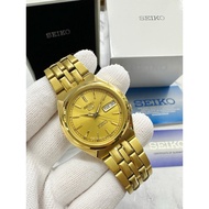 Seiko 5 Automatic Gold Watch / 7S26-01T0 / 36mm