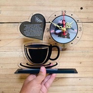 Custom Coffee-Shaped Anniversary Gift for Girlfriend