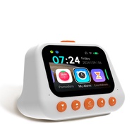 AI Smart Alarm Clock Talking Buddy Educational Toy for Kids Music/Stories Player Pomodoro Timer Cool