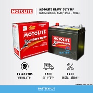 NS60S | NS60 | NS60LS | NS60L | 50B24 Century Motolite Heavy Duty MF Bateri Kereta untuk Proton Saga
