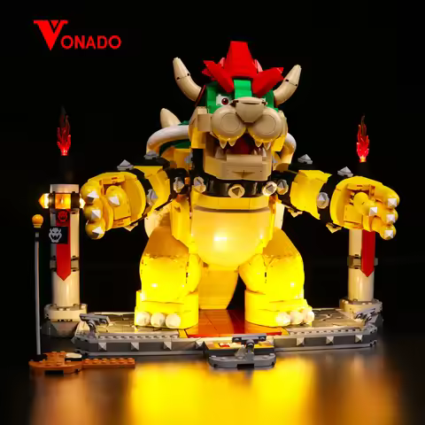 Vonado Building Blocks Light For Ideas 71411 The Mighty Bowser(NOT Include the Model) LED Lighting A