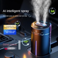 Wireless Car Humidifier Smart Car Aromatherapy Spray Essential Oil Ultrasonic Aroma Diffuser Humidifier