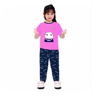 [CALISTA] CP girls' suit / Girls' clothing with trousers size S, M, L (2-8 years)