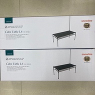 現貨🇰🇷最新 韓國製Snowline Cube Expender Table L6 露營摺枱(黑色 ）camping table foldable table camp 全黑枱 灰色枱 露營桌 Snowline Cube Table L6  beach 野餐桌 沙灘戶外使用