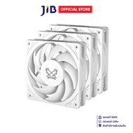CASE FAN (พัดลมเคส) SCYTHE WONDER TORNADO 120 PWM (WHITE) (3PACK) (WT1225FD25WX3-P)