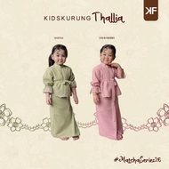 KURUNG FACTORY - Kurung Thallia Kids Special Edition Stawberry  Matcha Raya 2026