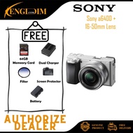 (READY STOCK) Sony A6400 Camera + E 16-50mm Lens (SONY MALAYSIA 15 MONTHS WARRANTY)